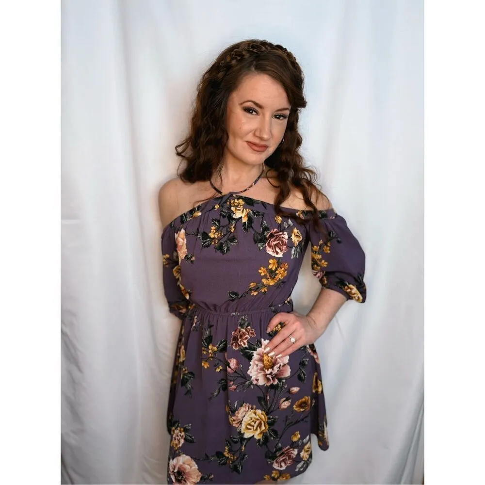 Francesca’s Mi Ami dress Purple Size XS - Image 10