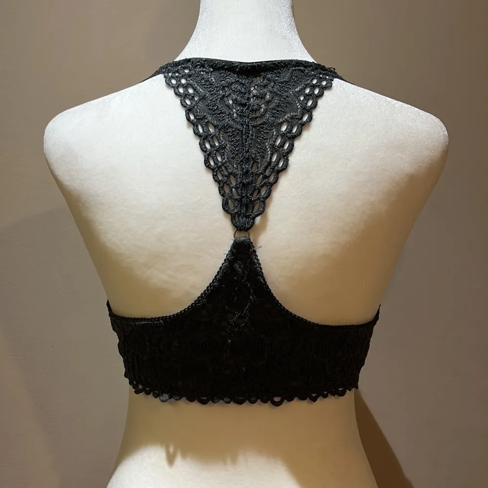 Aerie Gray Lace Bra 34C - Image 2