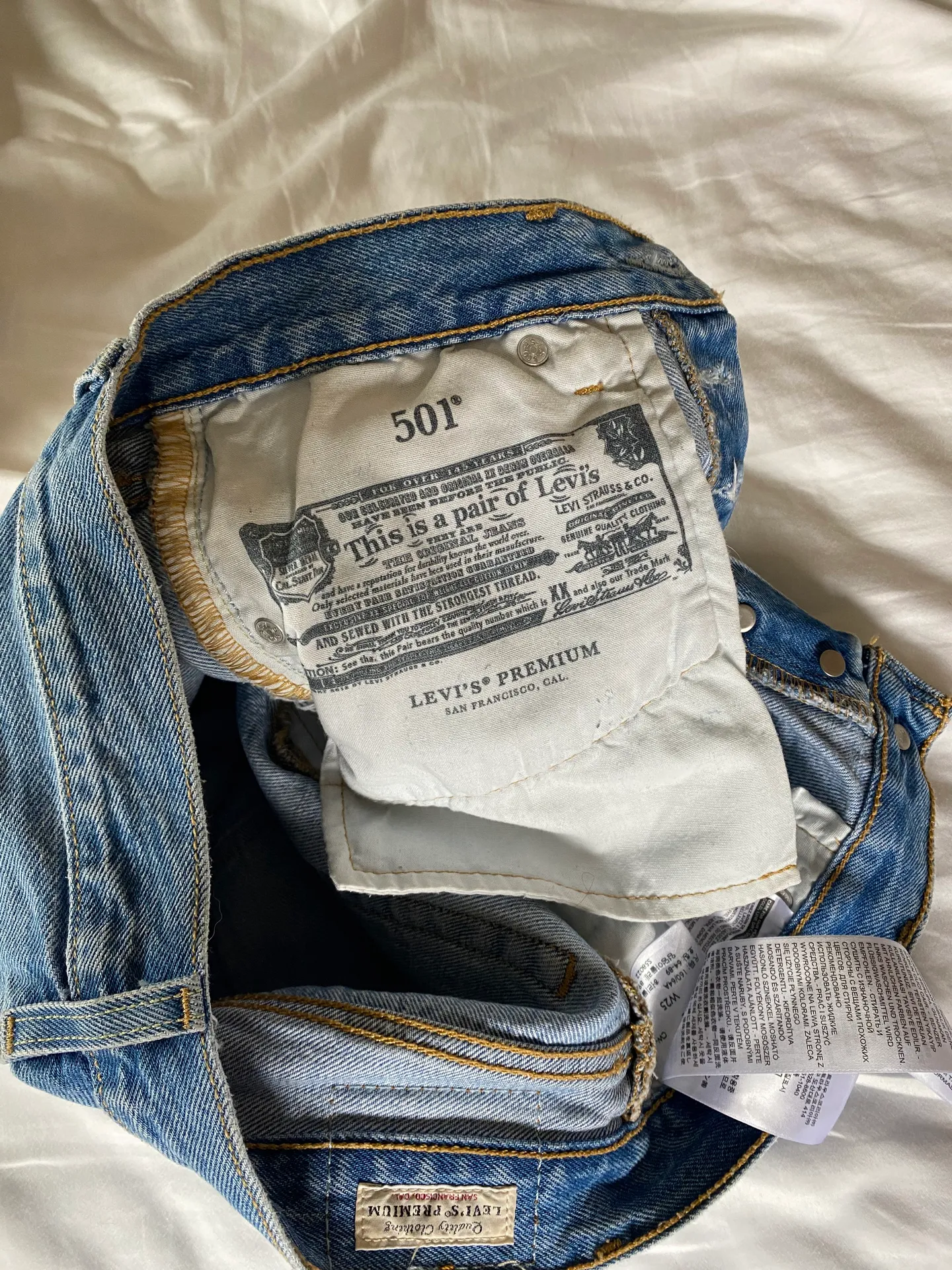 501 Denim Shorts - Image 9