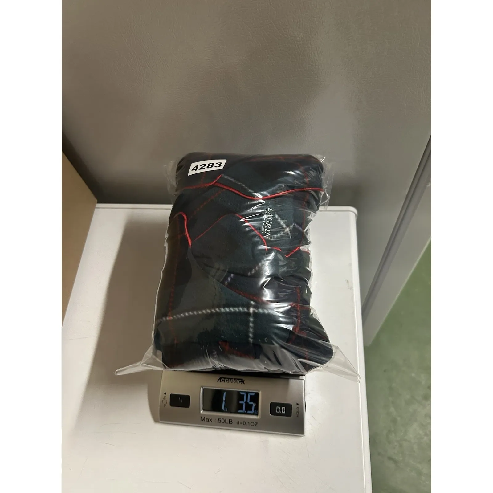 Polo Ralph Lauren Matching Plaid Flannel Pajama Set Shirt Pants Green Womens XL - Image 6