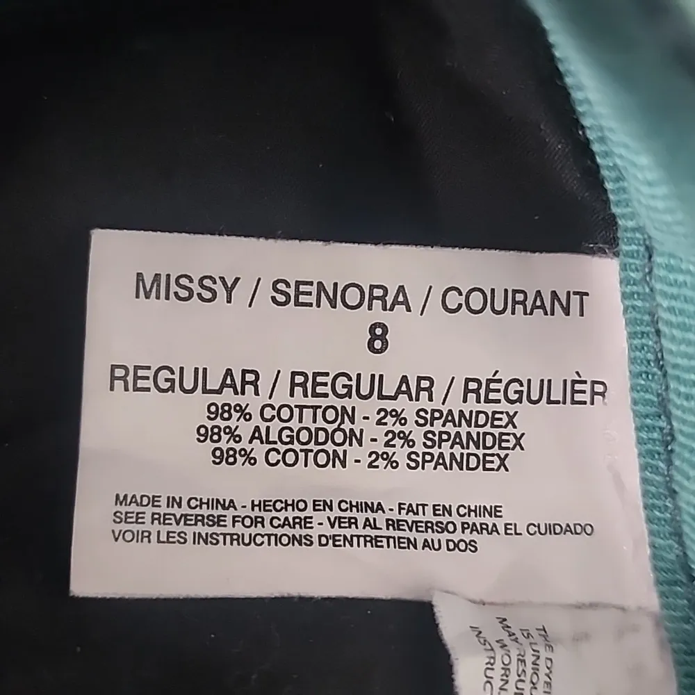 Nine West Vintage America Green Matchstick Skinny Jeans - Image 9