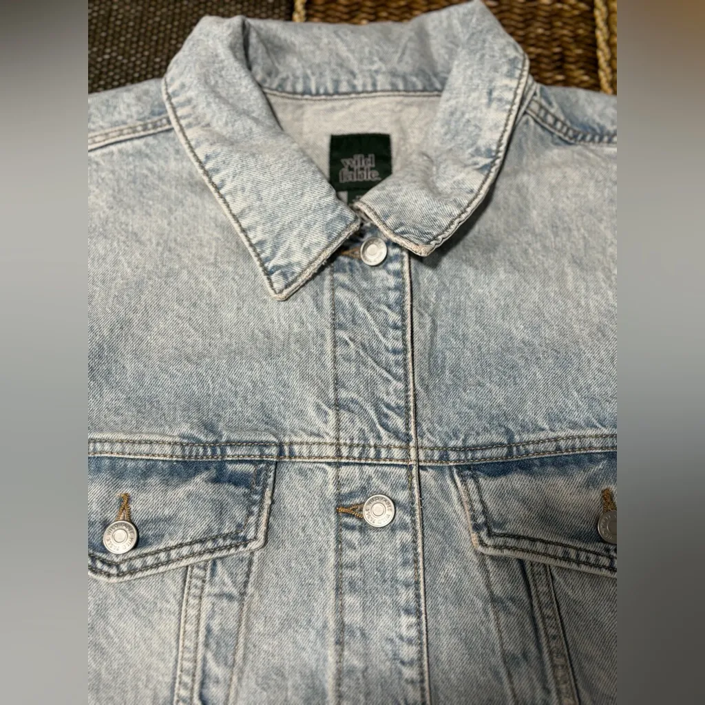 ❤️❤️Stylish Sleeveless Denim Vest size XL NWT❤️❤️ - Image 4