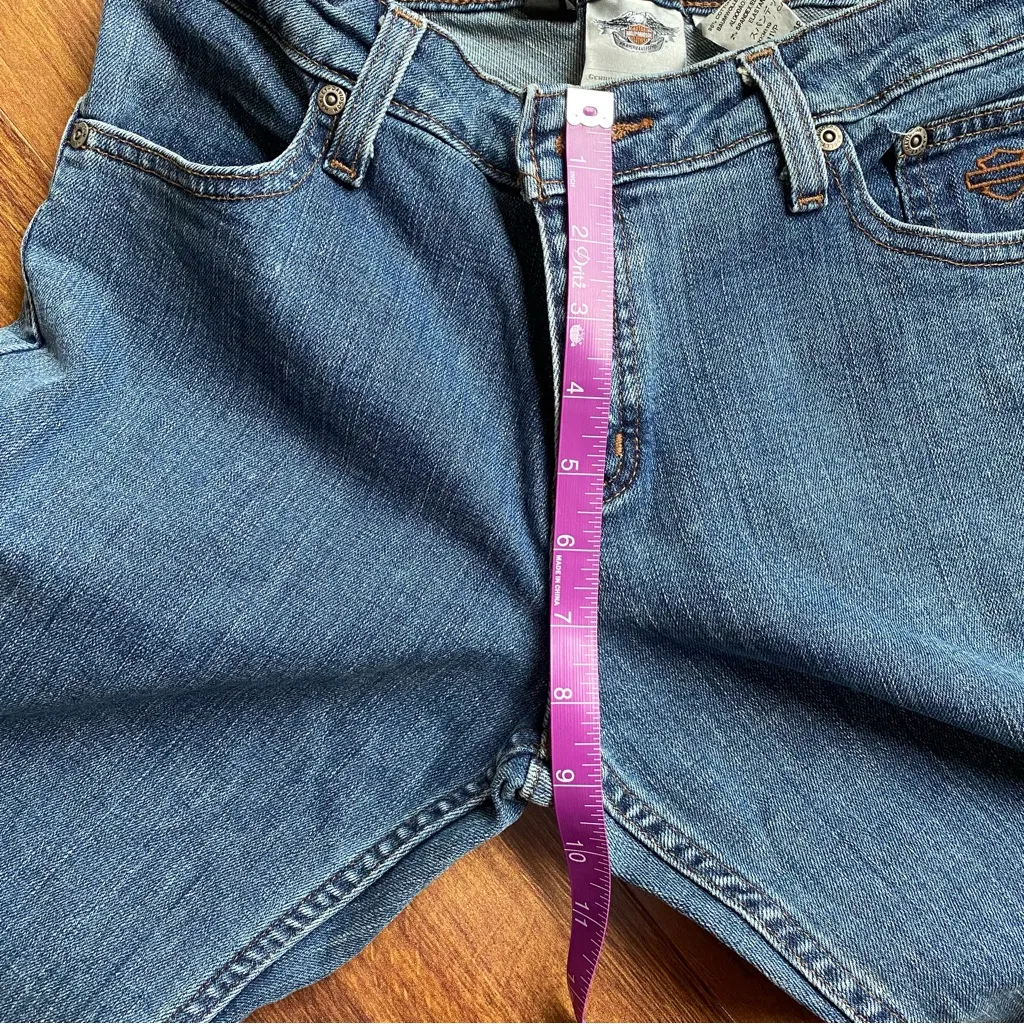 Harley Davidson Denim Bootcut Jeans 4P Blue - Image 7