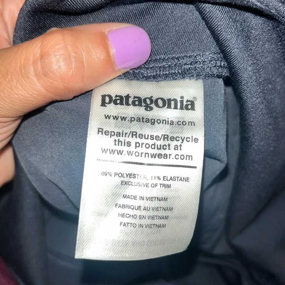 Patagonia‎ Happy Hike Studio Pants Smolder Blue XXL - Image 10