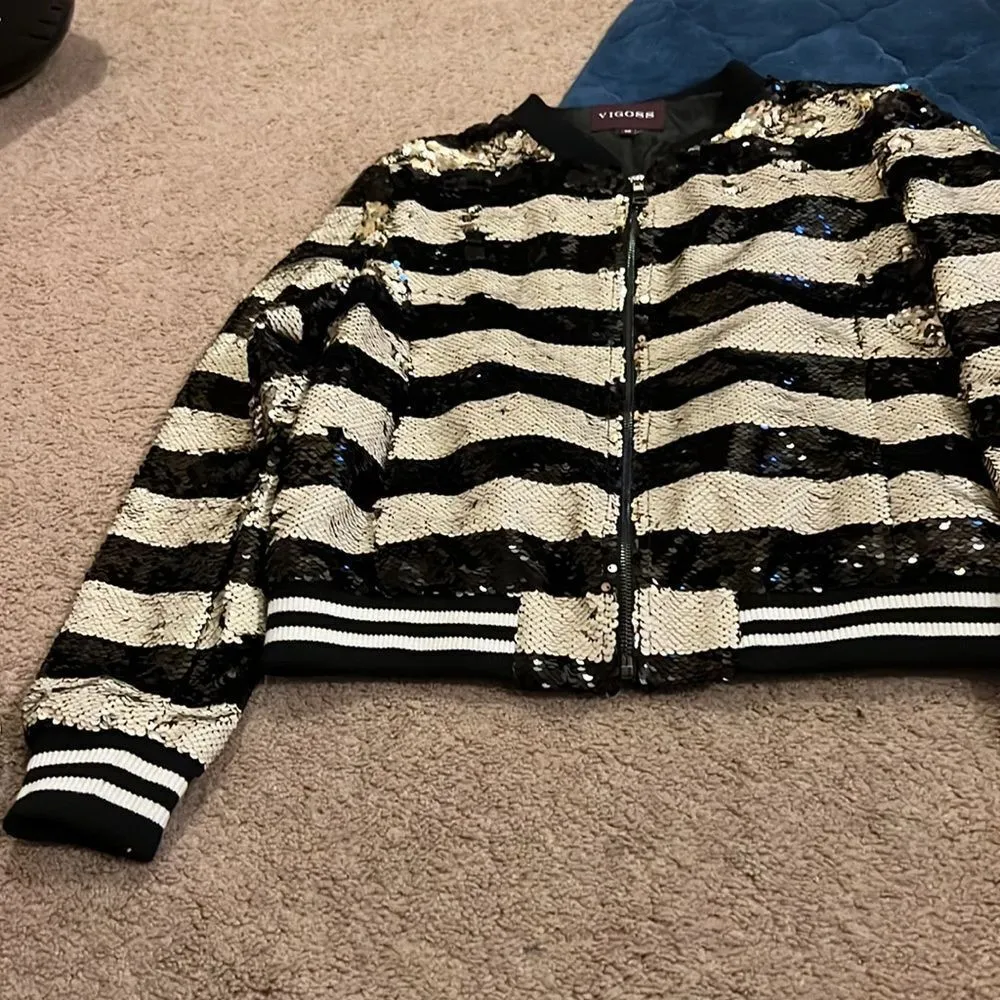 Vigoss  sequin jacket M - Image 3