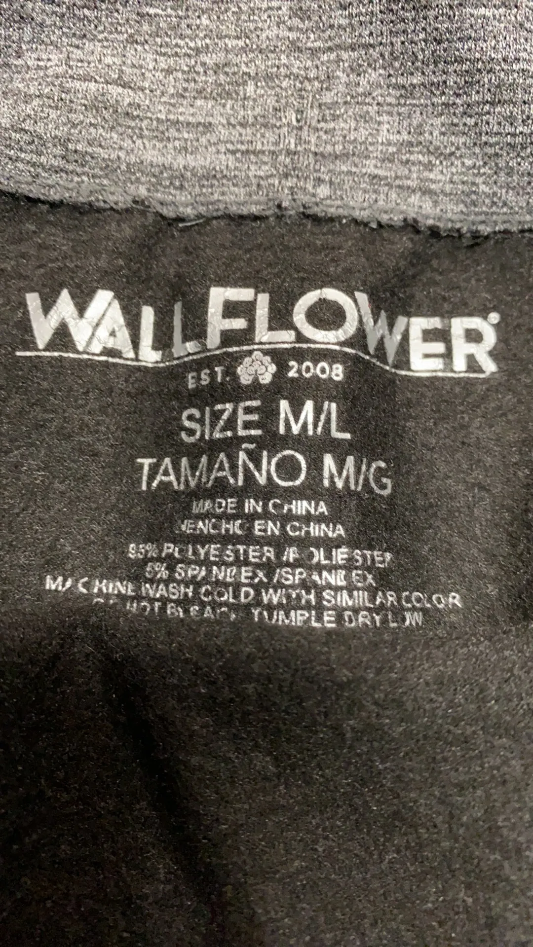 Wall Flower gray leggings M/L - NWNT - Image 5