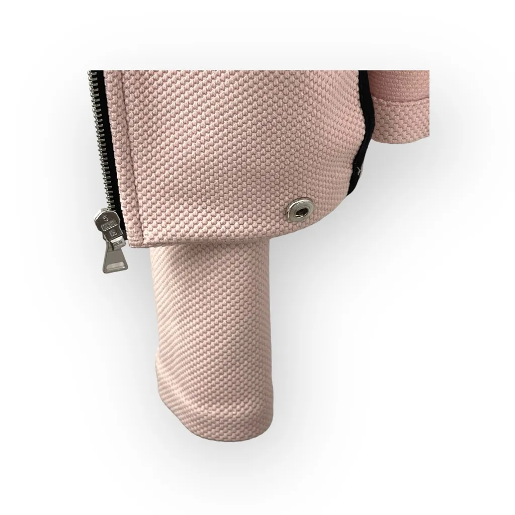 new Express ❤︎︎ Minus the Leather Knit Motorcycle Jacket ❤︎︎ Dusty Rose ❤︎︎ M - Image 12