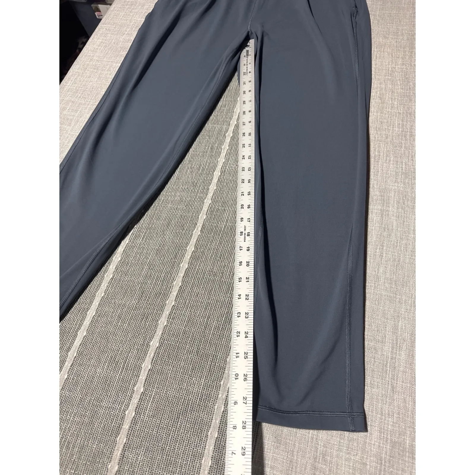 ATHLETA Elation Pant Women's Medium Grey Straight Leg Workout Athleisure Pants - Image 2