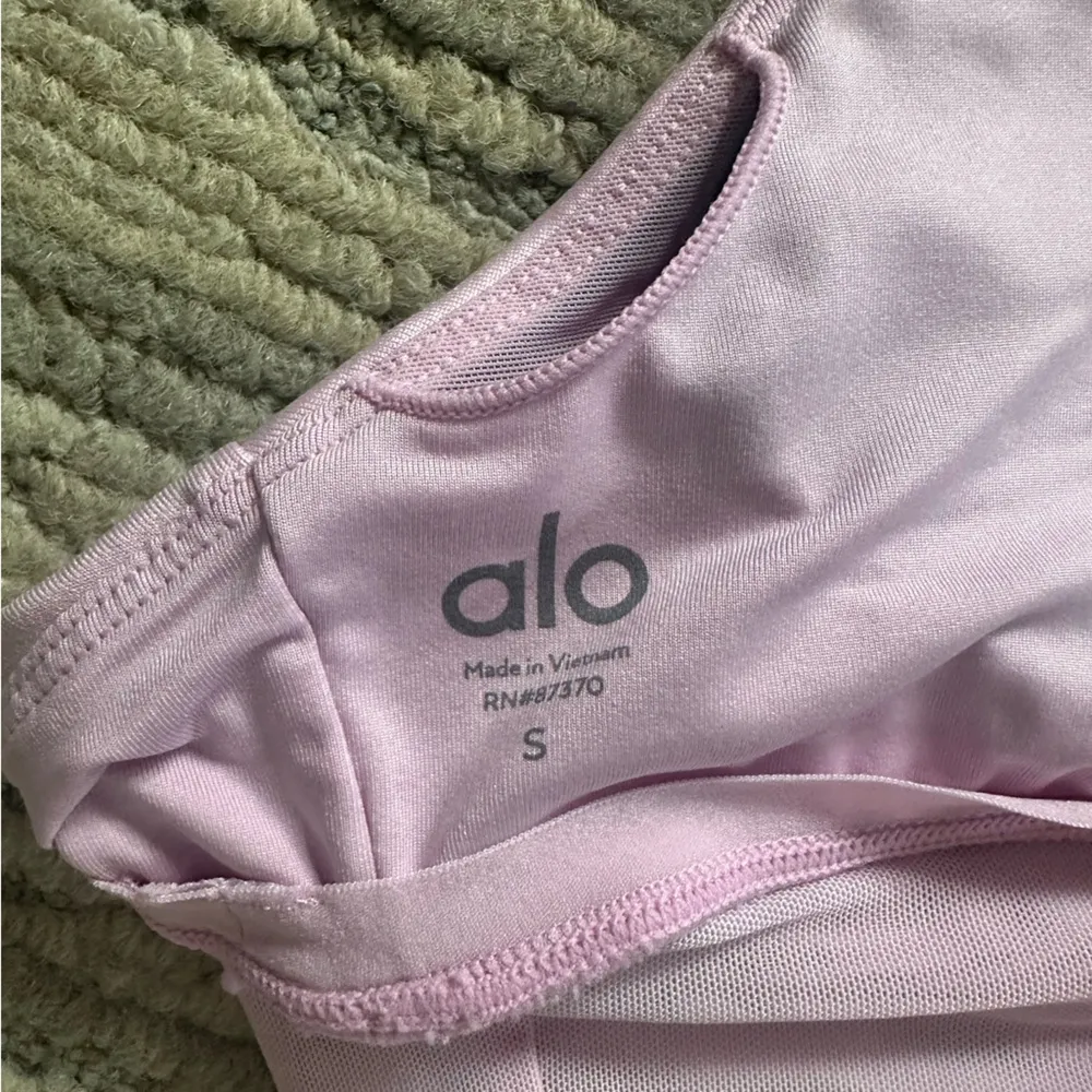 Pink Alo Yoga sports bra - Image 4