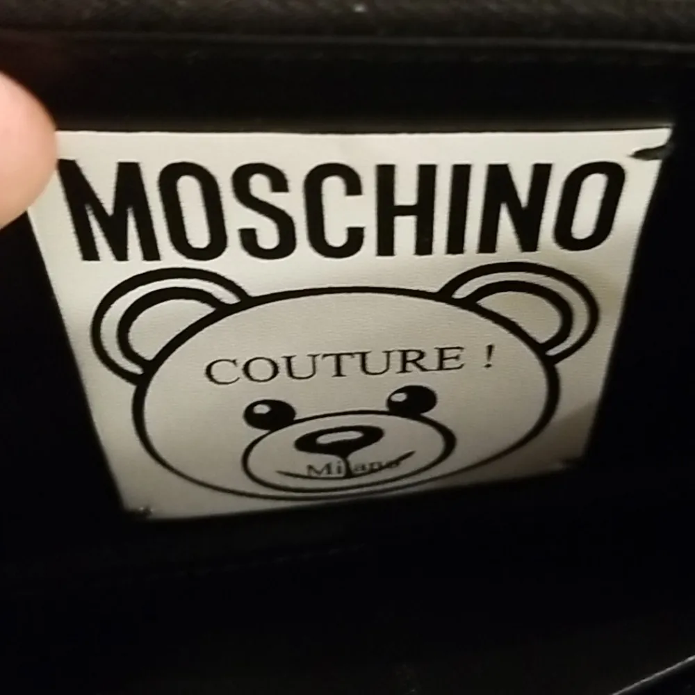💕MOSCHINO💕 Space Ship Bear Zip Around Wallet - Image 13