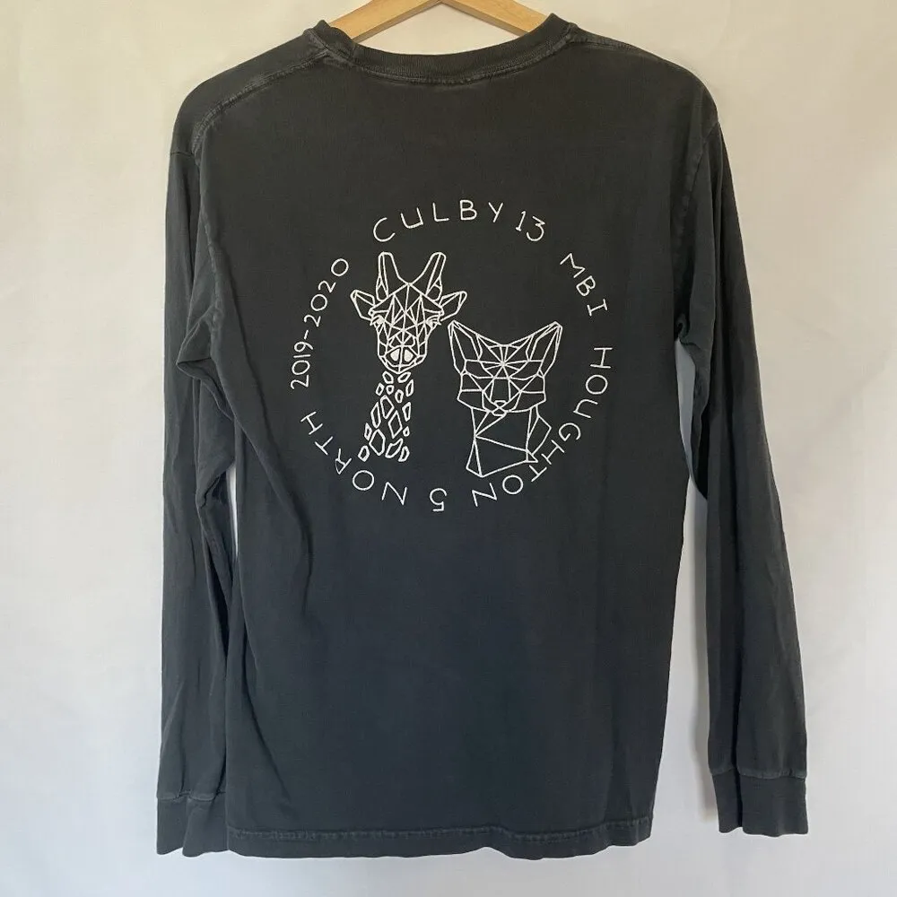 Comfort Colors Long Sleeve T-Shirt With Esther 4:14 Graphic In Charcoal women's - Image 6