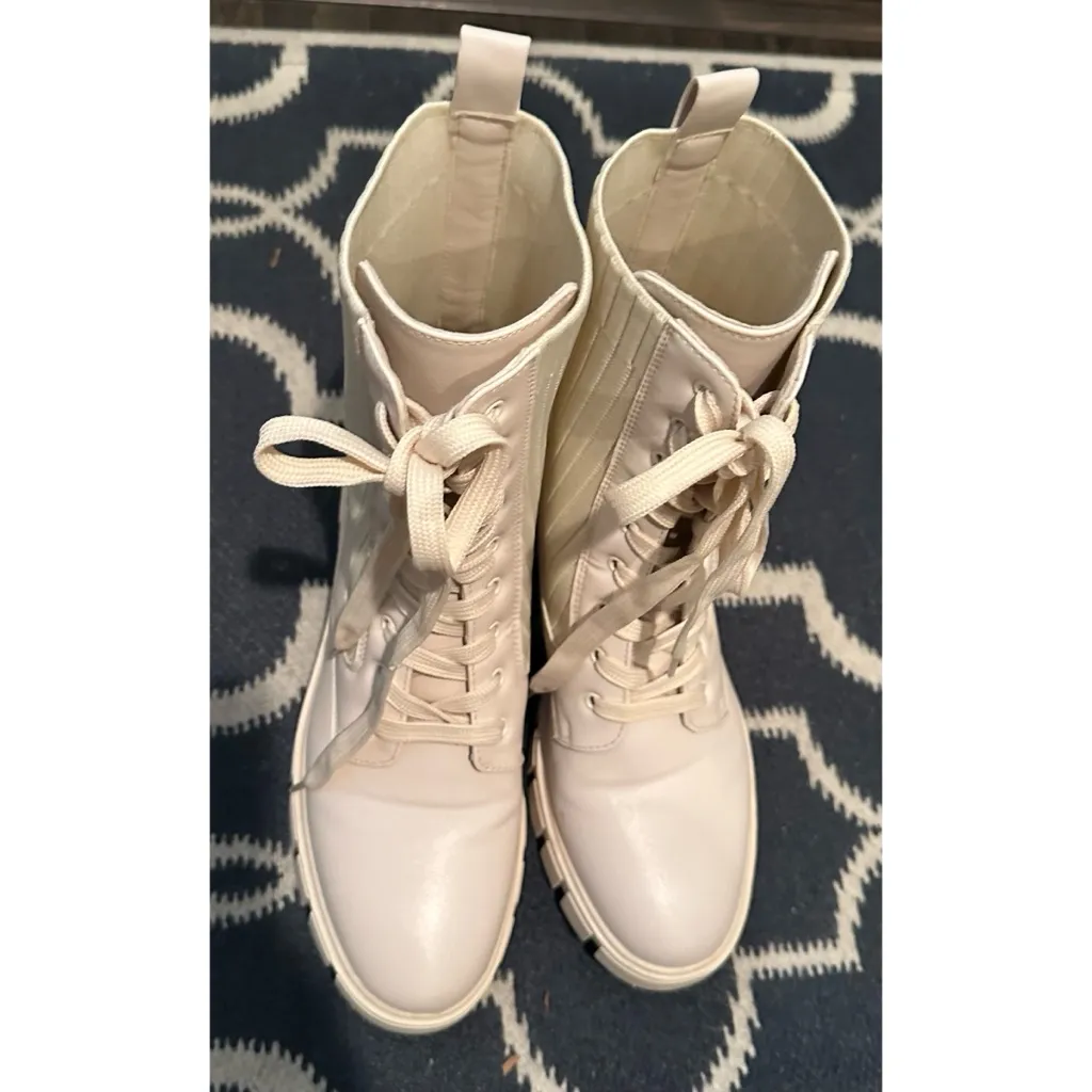 Qupid Renley Lace Up Combat Boots - Image 13