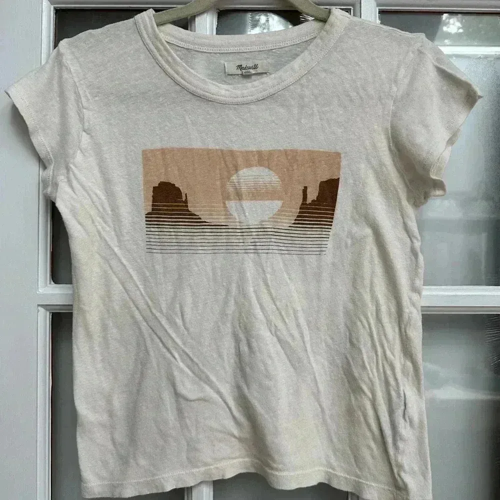 Madewell | The Desert Landscape Perfect Vintage Tee Size XXS - Image 9
