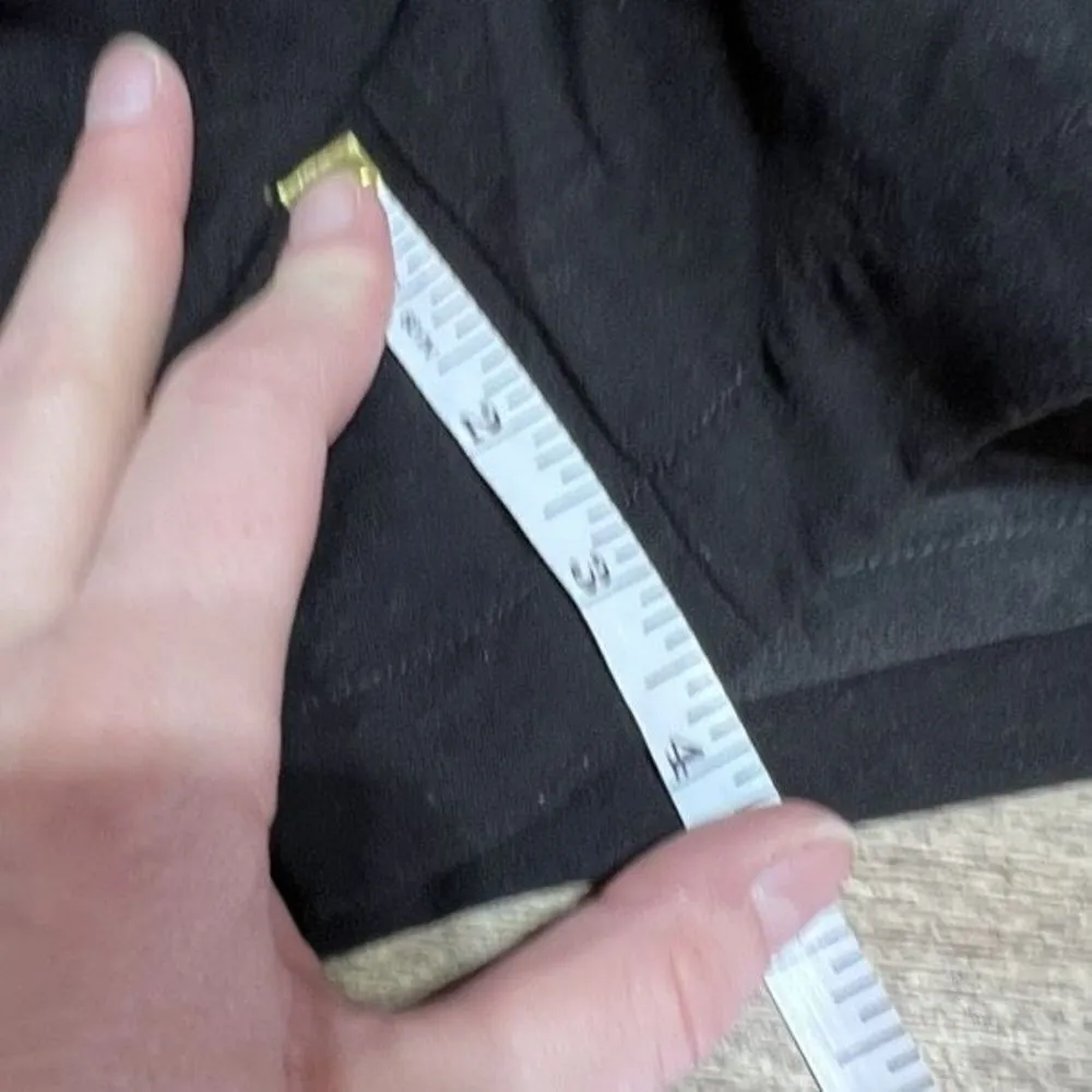 Ann Taylor Factory Women High Waist Shorts Pleated Casual Summer Black Size 0 XS - Image 7