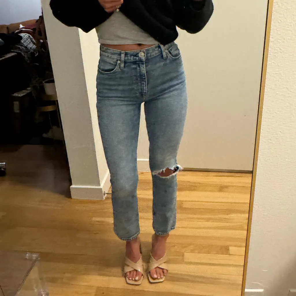 Hudson Jeans Holly High-rise Cropped Bootcut Jeans In Planetoid - Image 4