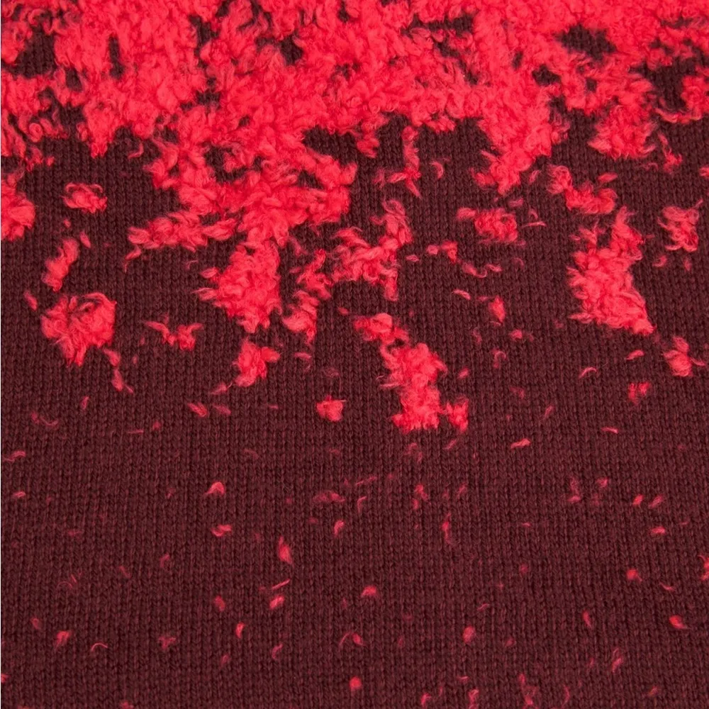 Lululemon ombré knit texture turtleneck size 6 in red merlot/carnation red - Image 5