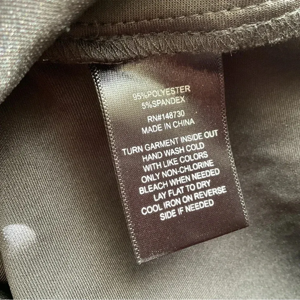 Beige By ECI Floral Metallic Cap Sleeve Dress‎ Size 12 - Image 7