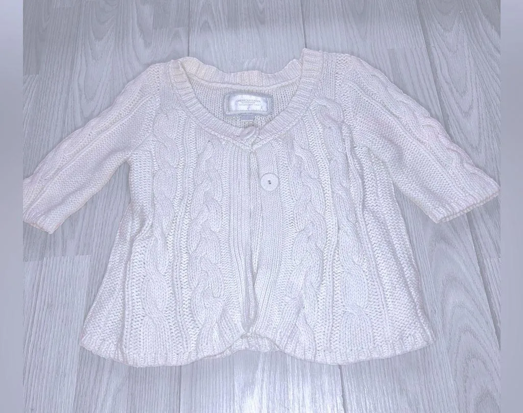 AMERICAN EAGLE Women’s Chunky Cable Knit Sweater - Image 2