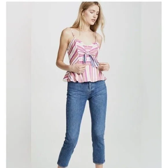 Parker Poolside Stripe Whitney Top XS‎ - Image 5