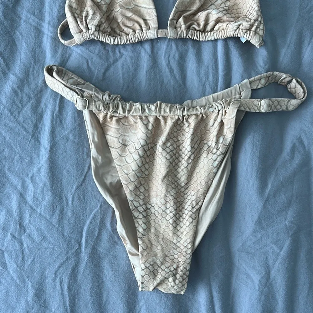 WeWoreWhat snakeskin bikini - Image 6