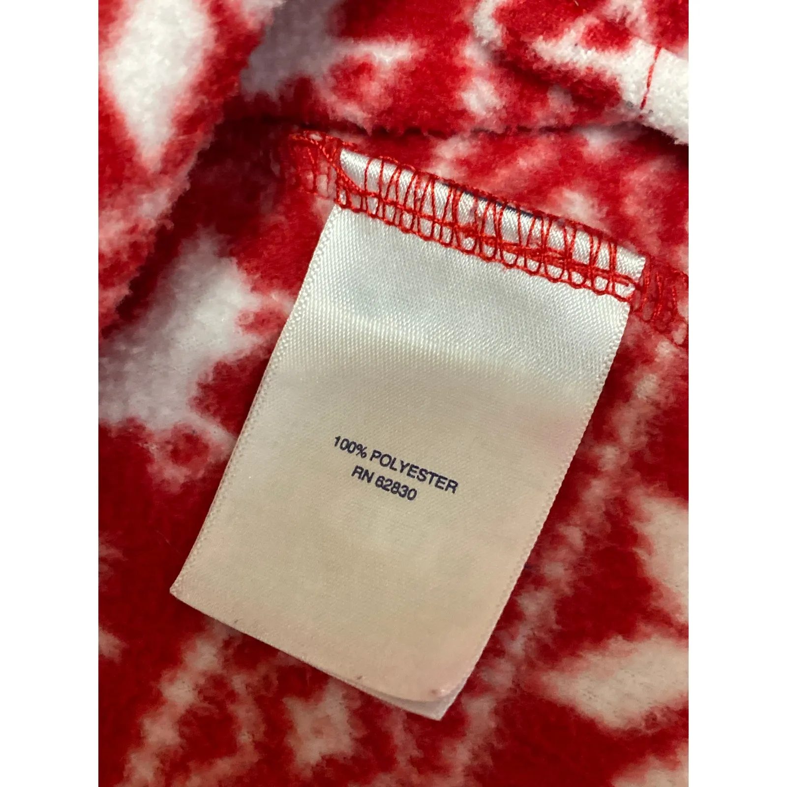 Lands' End Women's Red Fair Isle Turtleneck Long Sleeve Christmas Sweater Sz XL - Image 5