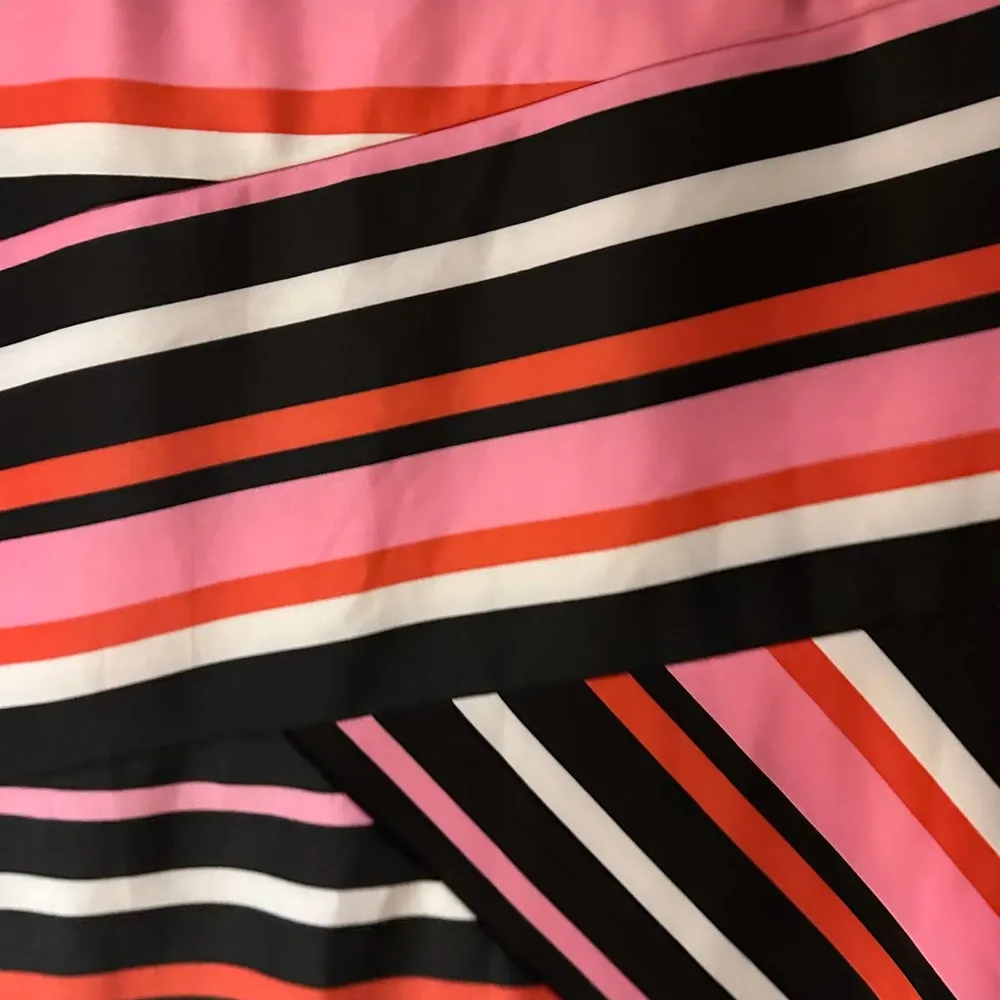 NYCC NEW YORK CLOTHING COMPANY MULTICOLOR STRIPED SKIRT MEDIUM - Image 3