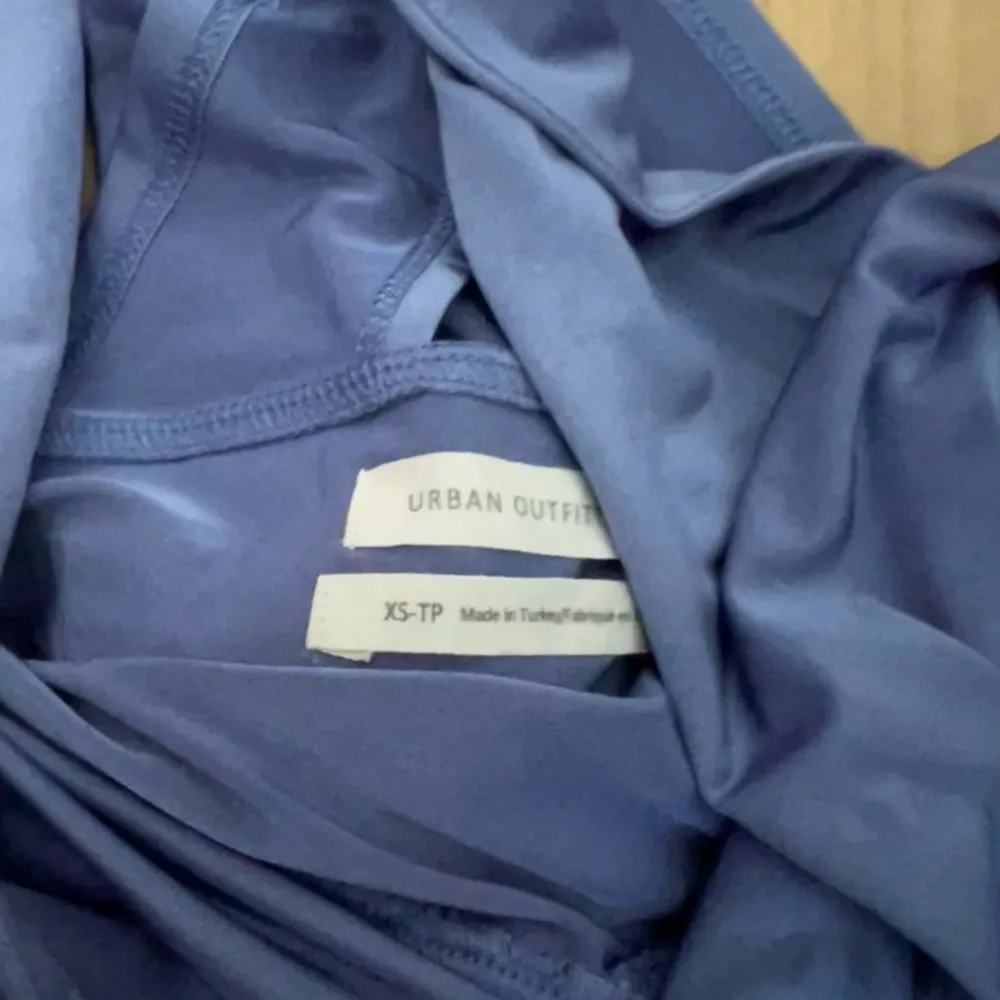 Urban Outfitters Blue Phoenix Plunging Tie-Back Tank Top - Image 5