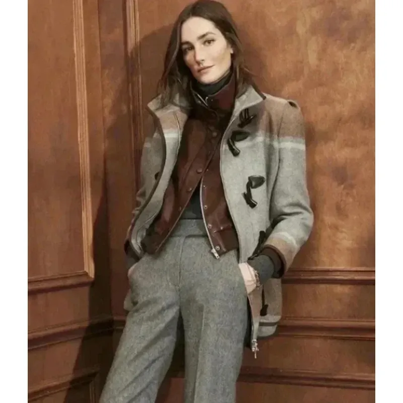 Veronica Beard Flint Camel Multi Toggle Dickey Coat Size Small New with Tags - Image 2