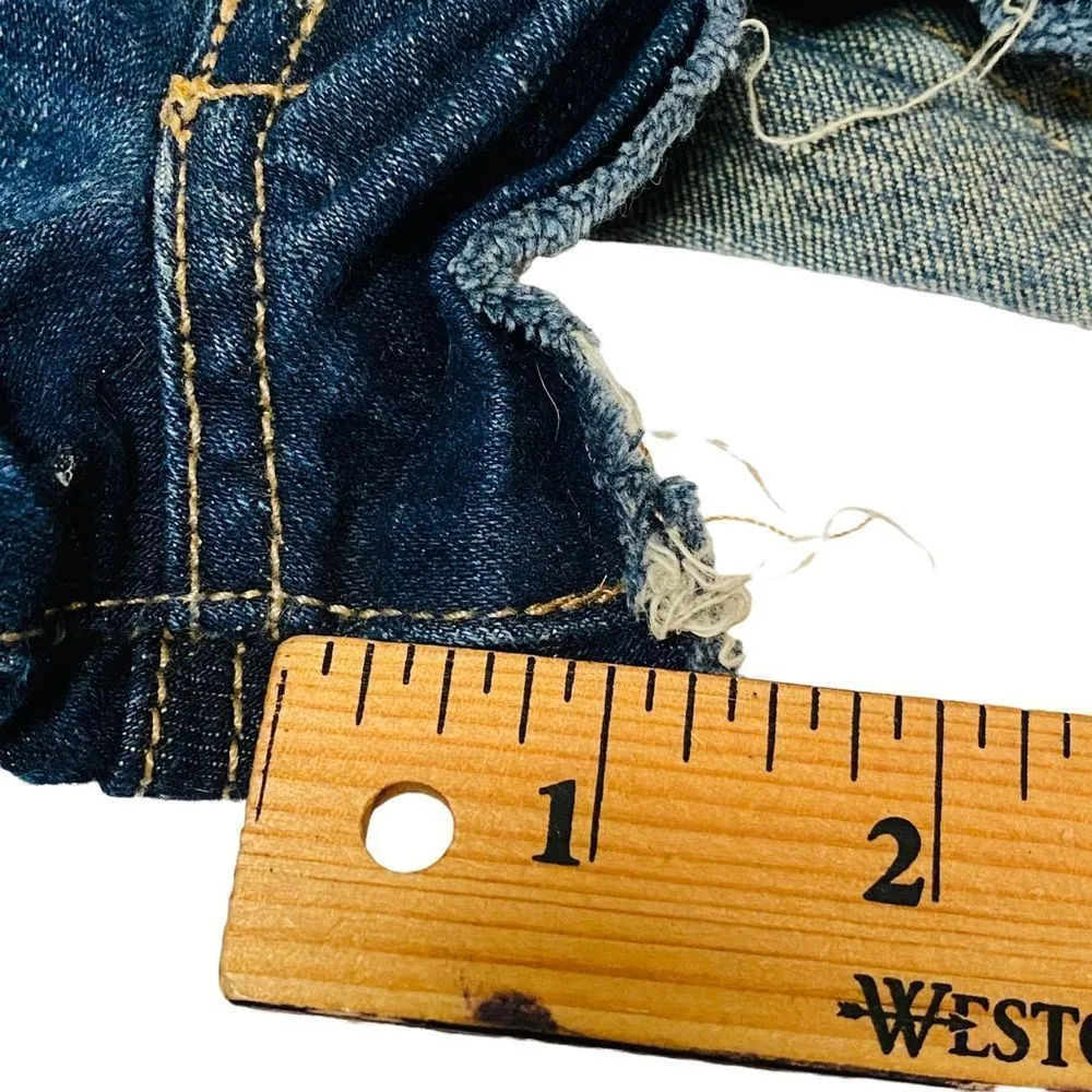 Hollister Skimpy Blue Jeans shorts Sz 5 - Image 6