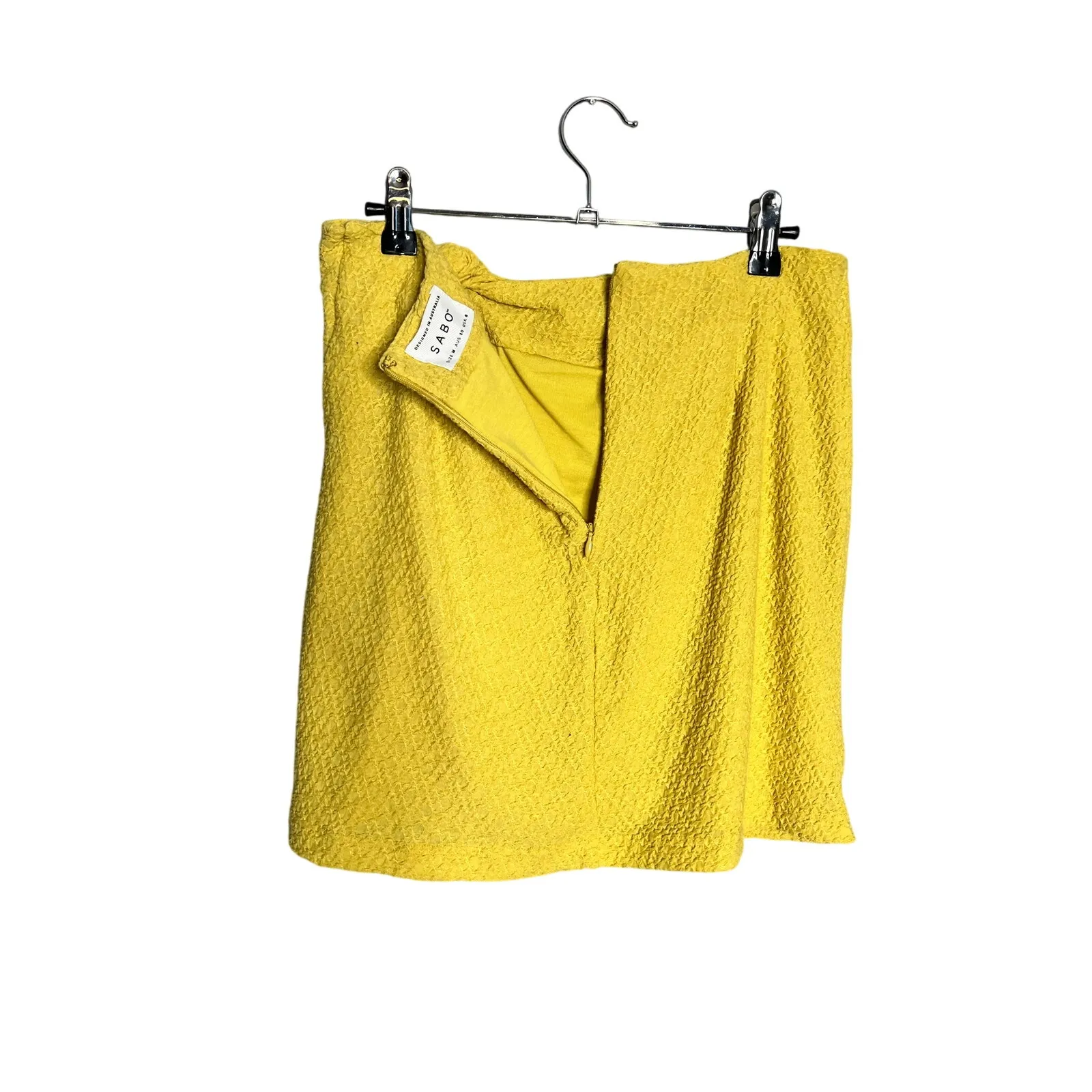 NWT Sabo Macaria Skirt Set Yellow Long Sleeve Mini Skirt‎ Size Medium - Image 13