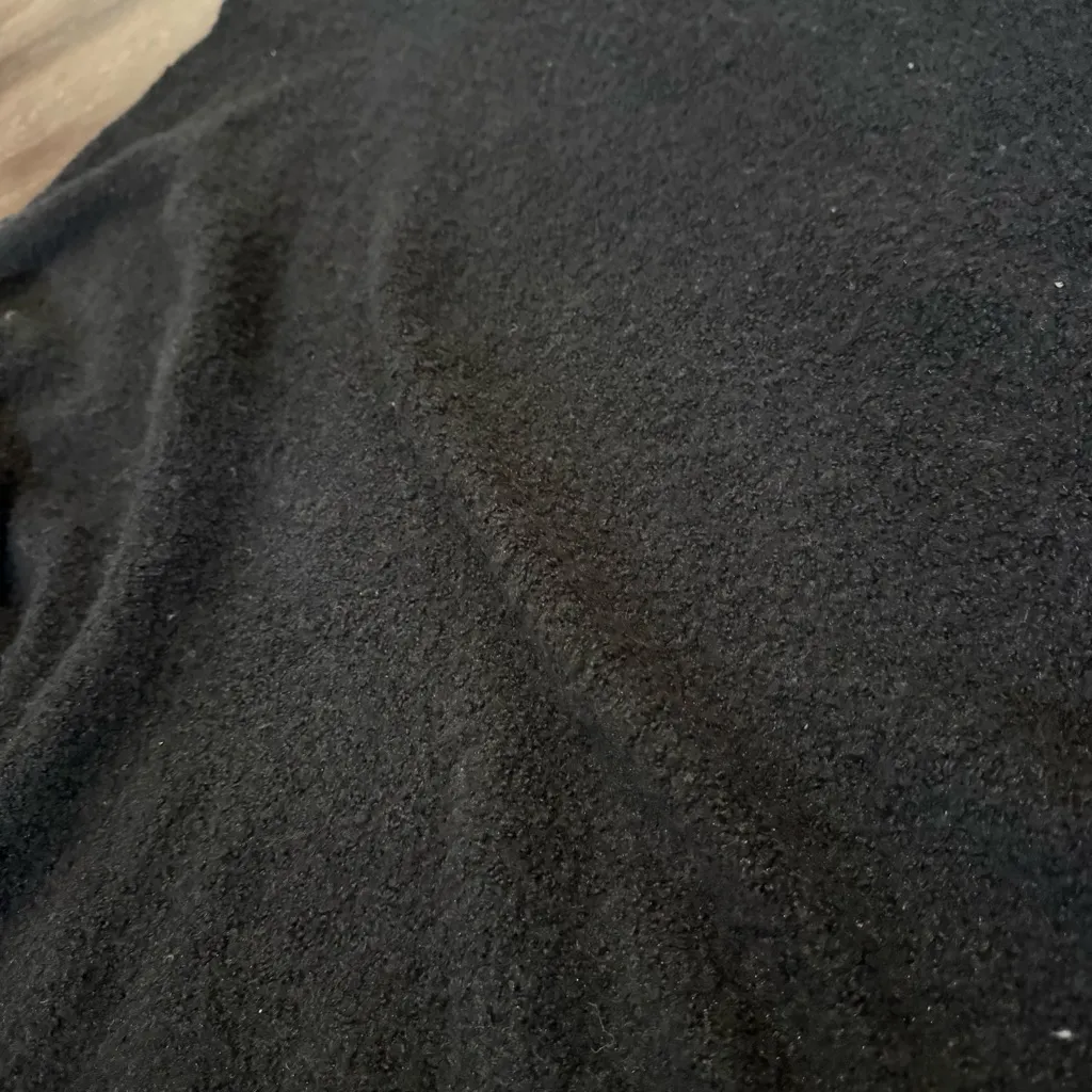 Aerie Black Wool Blend Turtleneck Oversized Sweater - Image 2