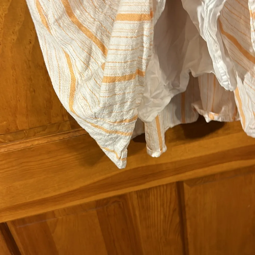 Cotton On Poppy Puff Sleeves Baby Doll Mini Dress W/Back tie Size Med-EUC - Image 4