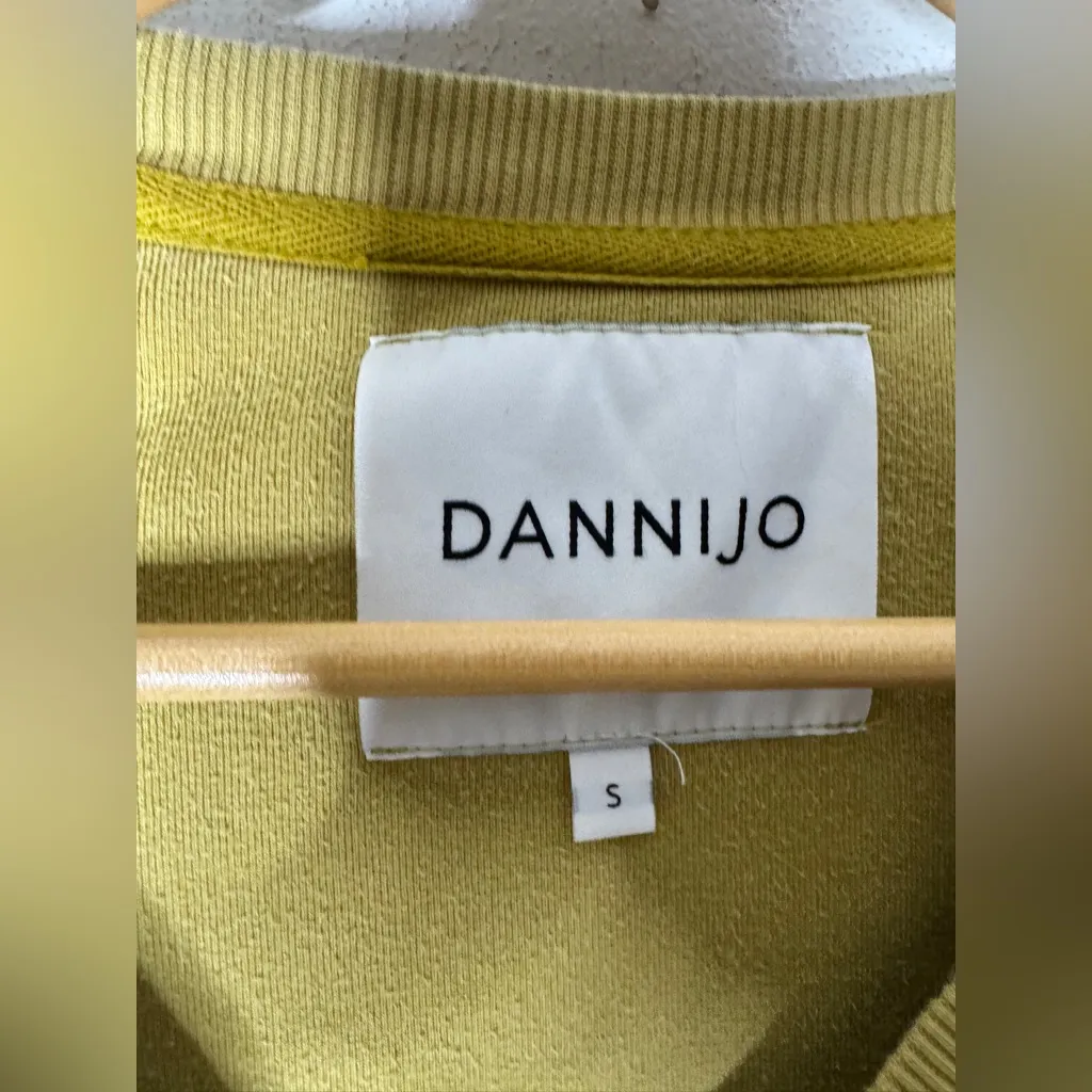 Dannijo‎ Camel Velour Raglan Sweatshirt Small - Image 3
