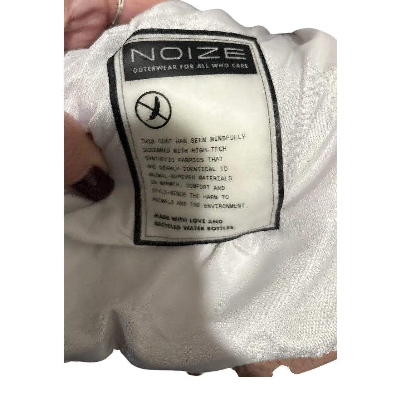 Noize Puffer Jacket Pink - Image 7