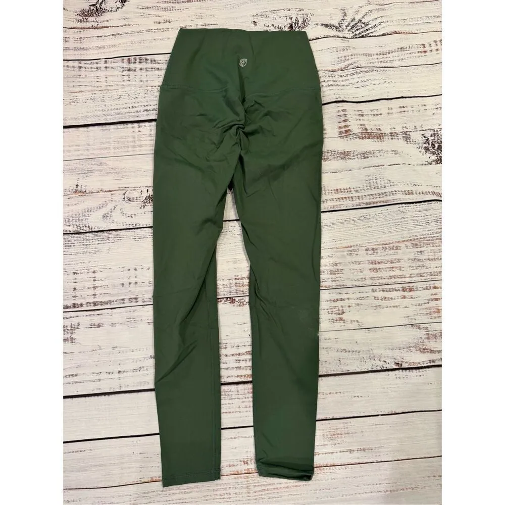 Born Primitive Lift Yourself Up 7/8 Leggings in Forest Green Size Small - Image 6