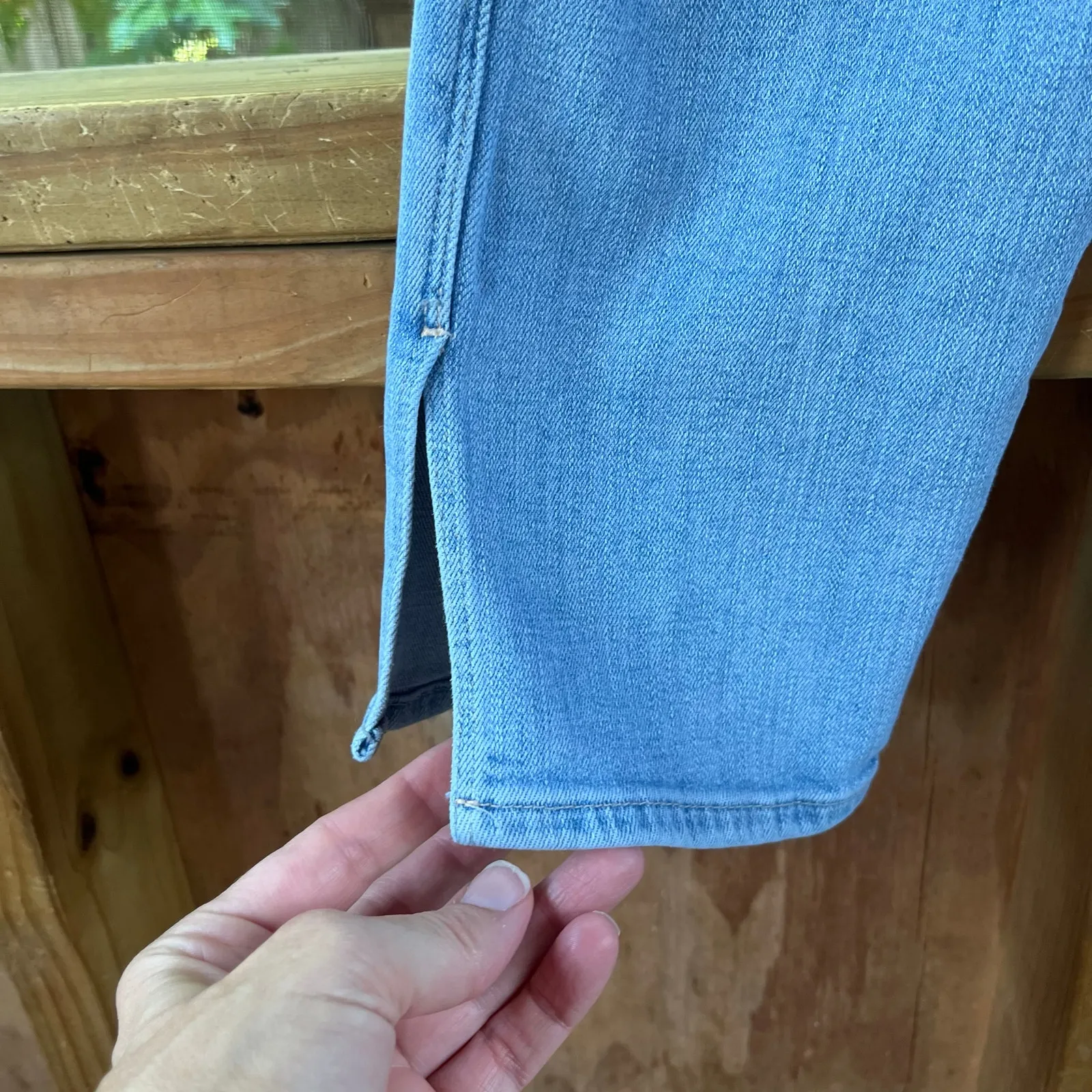 Frame Denim Women's Le Sylvie Crop Jeans Superstar Wash Size 26 - Image 5