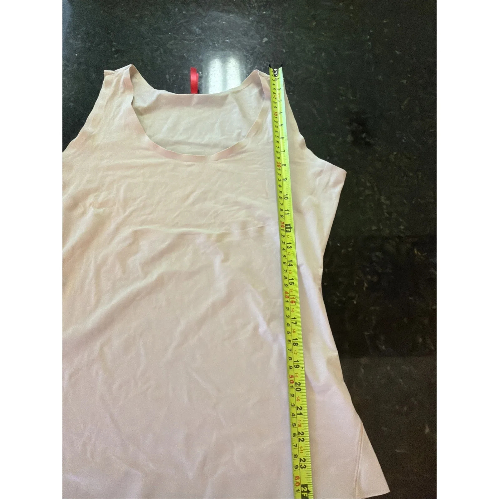 SPANX Tank Top Womens XL Thinstincts Lightweight Shaping Baselayer Beige Shape - Image 6