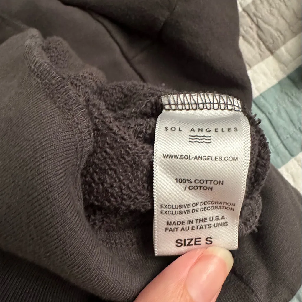 Sol Angeles La Femme Anthropologie Sweatshirt Graphic S Crewneck - Image 11