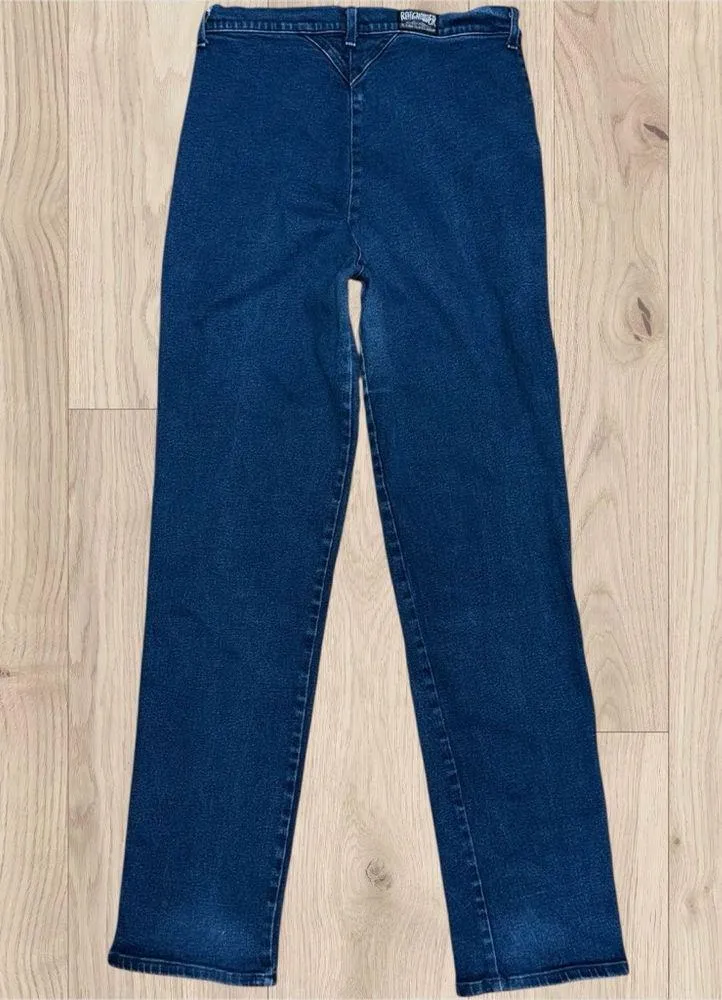 Vintage Roughrider By Circle T Jeans Women’s 30x33 Blue Bareback Rodeo Western Size 30 - Image 3