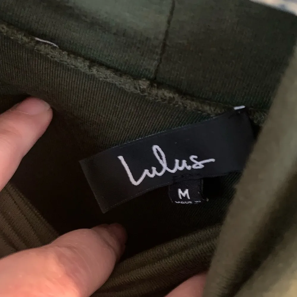 Women’s Lulu’s Olive Green Turtleneck Dress - Image 3