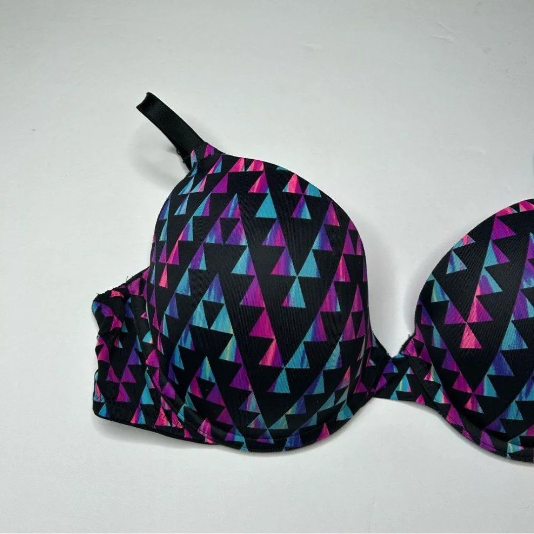 Pink Victoria’s Secret push up bra 34D - Image 2