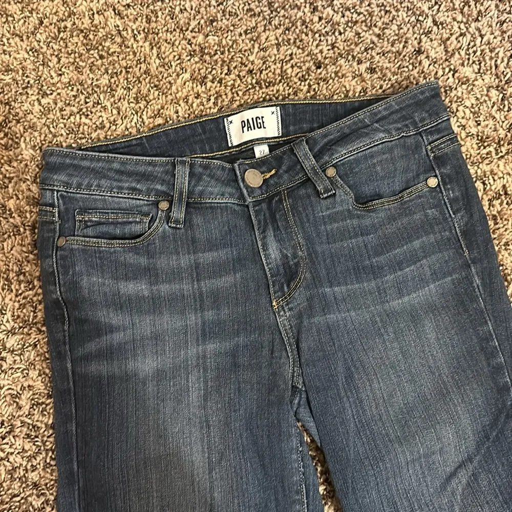 PAIGE Verdugo Ankle Jeans 27 Blue - Image 2