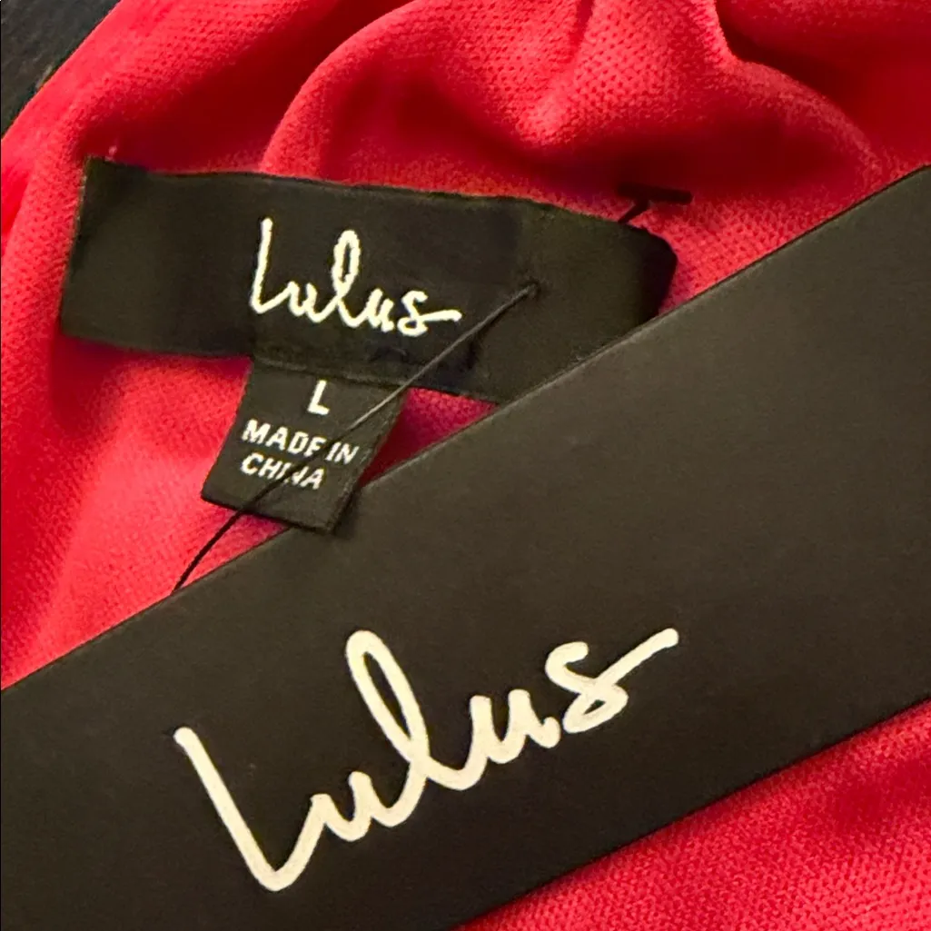 Float to You Hot Pink Floral Print Halter-Neck Tiered Midi Dress Size Large - Image 7