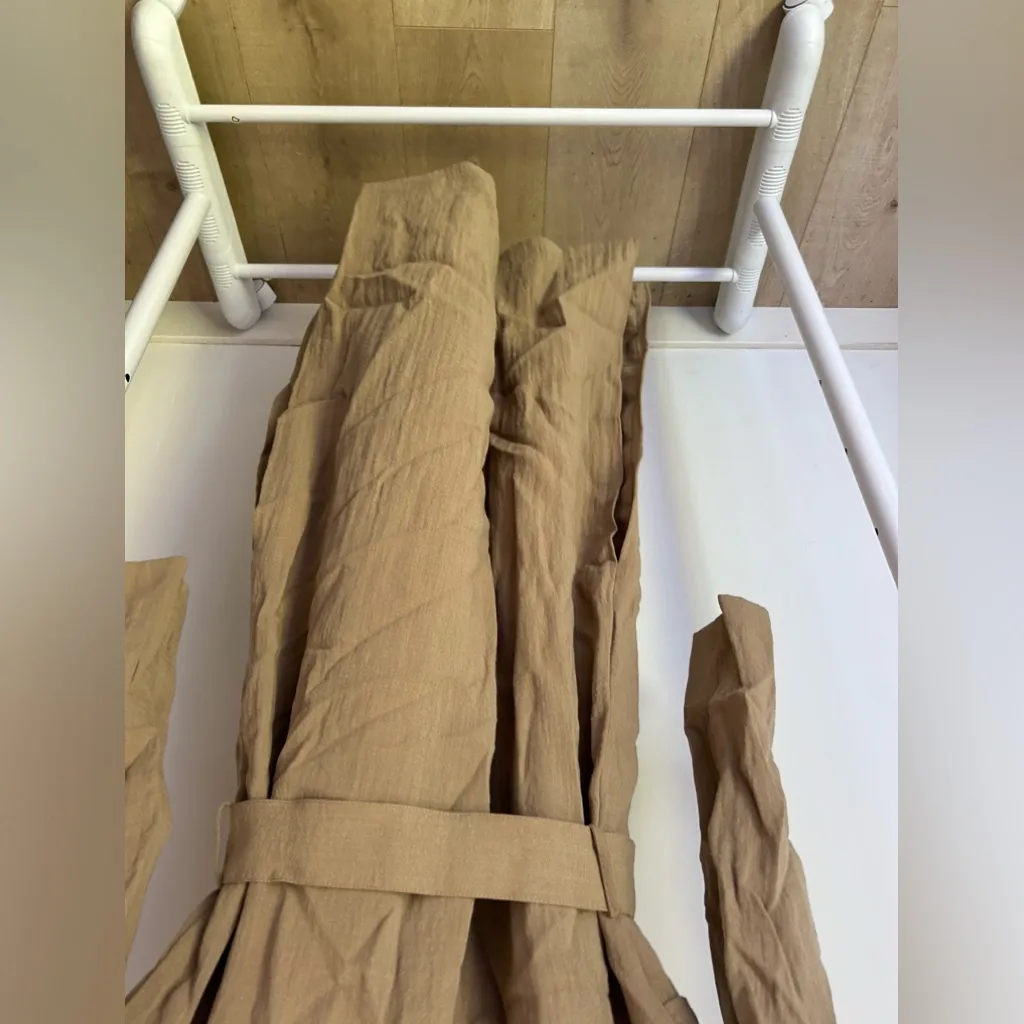 $85‎ NWOT H&M Beige Trench Coat Size XS - Image 7