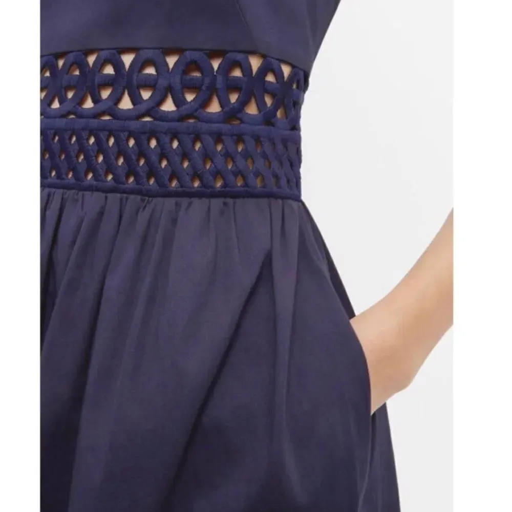 TED BAKER Dayzey Lace Paneled Dress - Image 5
