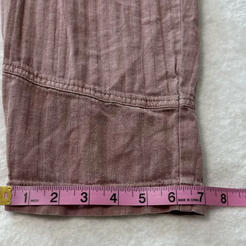 Free People Living in the City Seamed Pink Relaxed Pants - Image 2