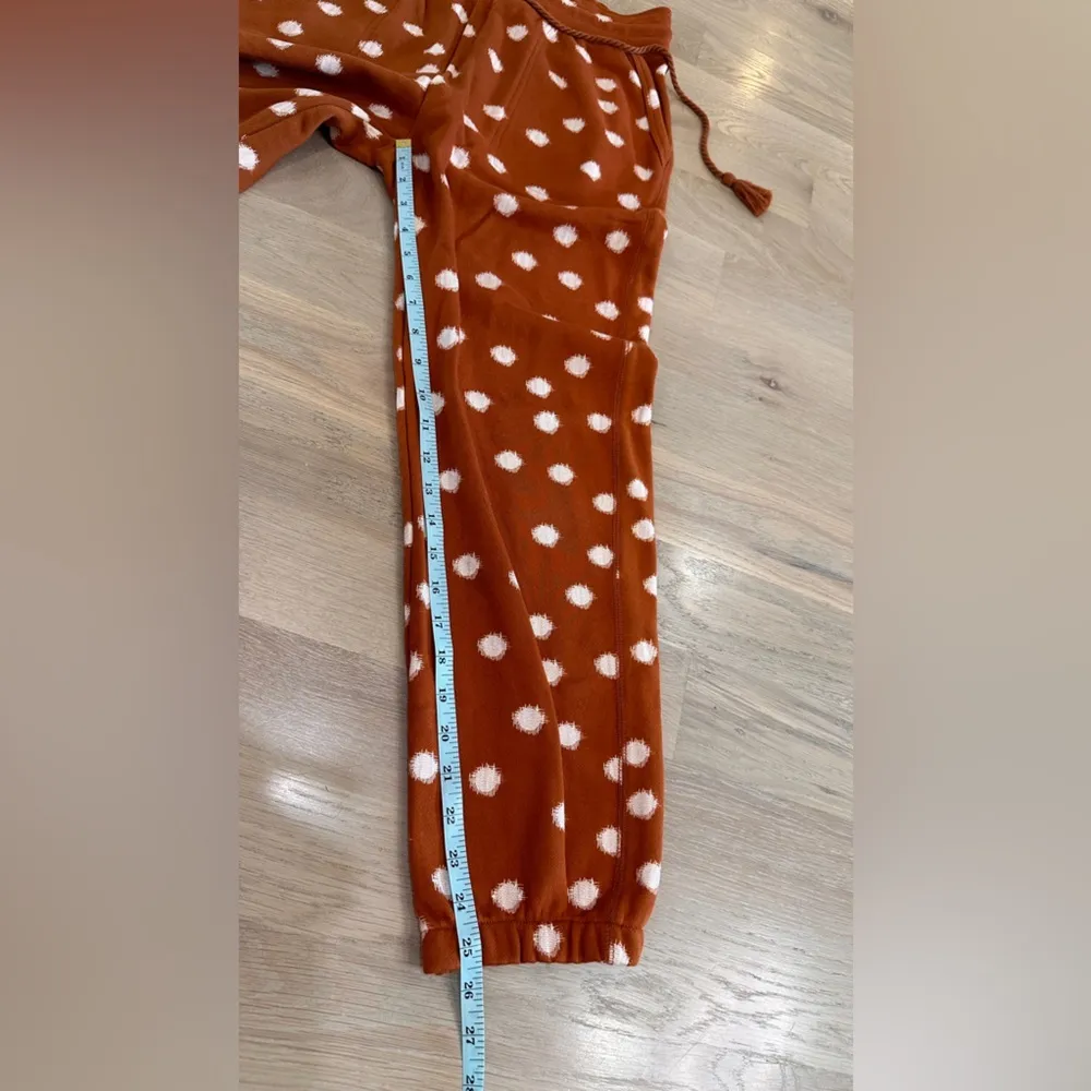 Daily practice by Anthropologie dot tassel jogger size small - Image 11