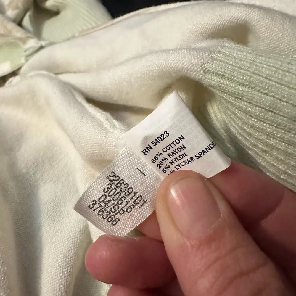 Gap Vintage Y2K 2004 Retro Floral Print Cardigan Sweater Size S - Image 5