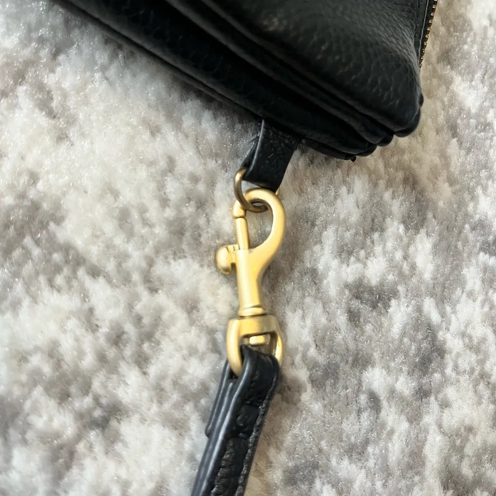 Freshly Picked Ebony Classic Zip Pouch Black - Image 10