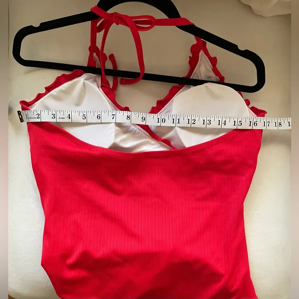 NWT Old Navy Red One Piece swimsuit Size L - Image 3